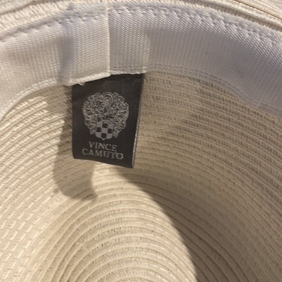 Vince Camaro straw fedora hat in great preowned condition. See pictures good - Picture 6 of 10
